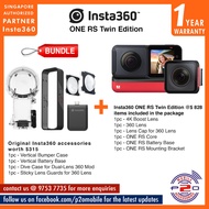 Bundle worth $315 Original Insta360 accessories and Insta360 ONE RS Twin Edition