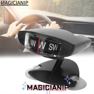 MAGICIANIP Car Compass, Foldable Compact Navigation Compass, Durable Mini Compass Ball Vehicle Boat