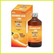 ♨ ◈ ✔ BEWELL C Kids Vitamin C + Zinc Syrup 120ml