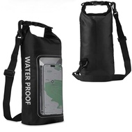 2L Waterproof Bag Outdoor Two-in-One Diagonal Bag Mobile Phone Waterproof Bag Waterproof Bag