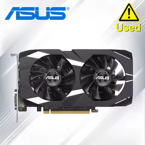 ASUS GeForce Dual-GTX1050TI-O4G OC Edition 4GB GDDR5 PCI-Express Graphics Card