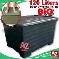 70l, 90L, 120L BIG STORAGE BOX RUBBERIZED Good Quality, Matibay, Makapal
