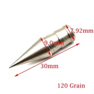 12pc ID 8.0mm Arrow Heads 100/120/180 grain Arrow Point Broadheads For Recurve Compound Bow Shooting