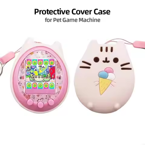Silicone for Case Cover Protective Soft for Case Protective Sleeve for Shell Suitable for Tamagotchi