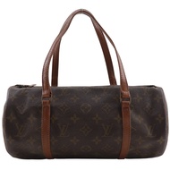 LOUIS VUITTONPapillon 30 手提包，M51365，Monogram 帆布，棕色，托特包，拉鍊封口，女士 [二手]