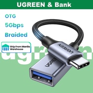 UGREEN USB C to USB 3.0 OTG Adapter USB Type-C OTG Data Cable Connector
