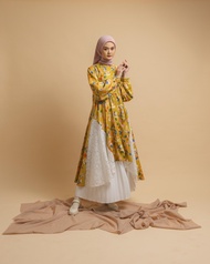 Nadjani - Dress Casia - Yellow (Raya Series 2024)