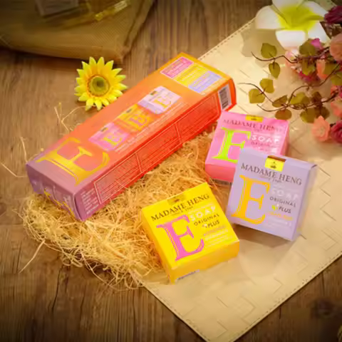 Madame Heng Handmade Soap 150g, Essential Oil Cleansing for Face & Body, Aromatic & Nourishing, Thai