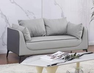 【生活家傢俱】JF-163-1：灰色雙人貓抓布沙發【台中家具】布沙發 雙人沙發 造型沙發 二人椅 北歐風沙發 套房家具