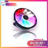 (HCM) Quạt tản nhiệt cpu 890 led RGB đa năng dùng cho socket 775/1155/1156/AMD