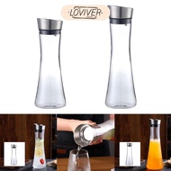 LOVIVER Iced Tea Pitcher, Beverage Pitcher, Cold Pitcher Pitcher for Milk And Juice, Tea Pitcher for