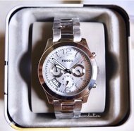 Fossil Perfect Boyfriend Gold Dial Ladies Multifunction Watch ES3884