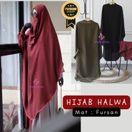 Khimar French Himar Instan Bahan Fursan Premium Mewah Hijab Syari Lebaran