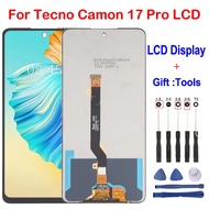6.8" For Tecno Camon 17 Pro 17Pro CG8 CG8h LCD Display Touch Screen Digitizer Assembly For Tecno Cam