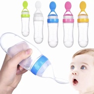Ratudeli Spoon Baby Feeding Bottle - Spoon Bottle - Baby Feeding Bottle Spoon - Spoon Bottle