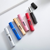 Ready Stock 8ML Square Self-Pump Perfume Sub-bottling Bottom Direct Refill Bottle Aluminum Portable 