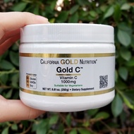 วิตามินซี แบบผง Gold C™ Powder 250g (1000mg : 1 Scoop) (California Gold Nutrition®)