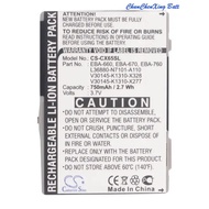 750mAh Battery EBA-760,EBA-770 for Siemens CF75,CFX65,CT66,CT72,CT75,CTX65,CV65,CV72,CV75,CX65,CX66,