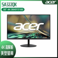 ACER 宏碁 SA322QK 美型螢幕 (32型/4K/HDMI/DP/VA)