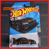 Hot Wheel LB Super Silhouette Nissan Silvia S15 LBWK Liberty Walk Nissan Silvia Black 2023 Collectio