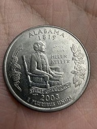 美國🇺🇸25美分50洲紀念幣硬幣