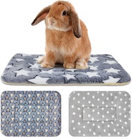 3PCS Guinea Pig Bed Soft Rabbit Bedding Cage Liner Warm Bunny Mats Pee Pads Fleece Blanket Plush Ham