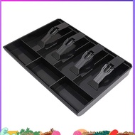 Cash Register Drawer - Cash Money Tray Replacement 4 Bill/3 Coin Cash Register Insert Tray,12.6 x 9.