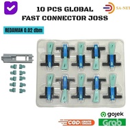 NEW SALE 10 PCS GLOBAL FAST CONNECTOR JOSS SC UPC PACKING AMAN