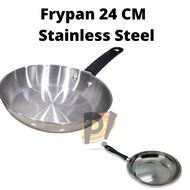 PL HOME WAJAN / TEFLON / FRY PAN STAINLESS 26 CM FRY PAN STAINLESS 555