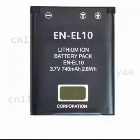 EN-EL10 740mAh Camera Battery For Nikon Coolpix S60 S5100 S4000 S3000 S230 S200 S220 S700 S500 S510 