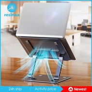 [Resinxa] Foldable Laptop Stand for Desk Adjustable Laptop Riser Office Home Accessories Notebook Stand Holder Ergonomic Computer Stand