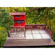 Vintage Ramen Shop Diorama 1: Scale Diecast Inno64 HotwellsMiniGT