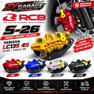 RCB S26 Front Caliper Yamaha LC135 LC4S 4S Racing Boy Brake Caliper S26 Series Pump Brek Depan