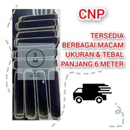 Besi Kanal C/Besi CNP 75 Tebal 1,6mm Panjang 6 Meter