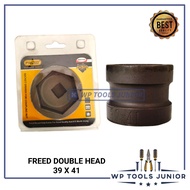 MATA FREED Double Head Socket 39X41mm CR-V Socket Wrench Bit 1/2 Inch Impact Socket Bit Bowl Nut Hou