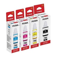 Canon Pixma GI-790(Black)/GI-790(Cyan)/GI-790(Magenta)/GI-790(Yellow) Colour Ink Bottle Cartridge GI