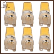 YELGIRL 6PCS Bi Pin LED lights, COB 220V G9 LED lights, Bright 5W 6500K 3000K Bi Pin Replacement Bul