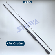 Combo Cần Câu Lure Sói Đen Máy Ngang/ Máy Đứng - Bộ Cần Câu Lure Cá Lóc Giá Rẻ Tập Chơi - Đồ Câu SHI