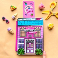 Toca Life worldquiet book blackpinkprincess House paper doll paper doll house paper doll house book 