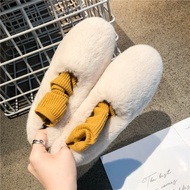 Fashion Women's Shoes 2026 Autumn Winter Axige Same Style Lamb Fur Outer Wear Plush Fur Shoes Single