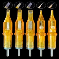 5/10/20pcs Yellow Dragonfly Tattoo Cartridge Needle 1 3 5 7 9 11 13 14 15 Rl Rm Rs M1 For Tattoo Mac