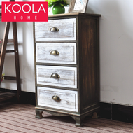 KOOLA Scandinavian Chest Drawer Nordic Luxury Almari Laci Baju Beautiful Durable Chest of Drawer Deep Drawer Laci Kayu