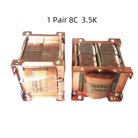 1 Pair 8C Type Amorphous Iron Core 3.5K Output Transformer 300B Power Amplifier Applicable