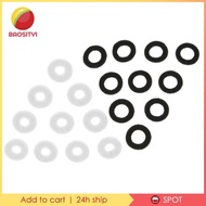 [Baosity1] Finest 10Pcs Brass Instrument Trumpet Replacement Wool Felt Washers DIY 17mm