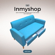 Sofa Minimalis Dengan Laci - Mild Madison