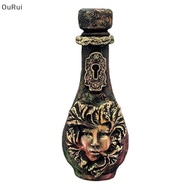 # OuRui # New Witch Bottle Celestial Decorative Moon Potion Jar Gothic Decorative Witchcraft Sculptu