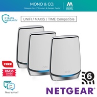 Netgear ORBI RBK853/RBK852/ RBS850 AX6000 WIFI 6 TRI-BAND Whole Home AX Mesh WiFi 6 Router