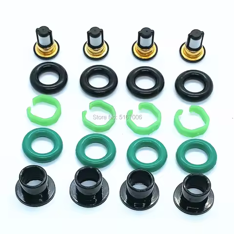 4sets Repair Kits For Nissan Versa Sentra Cube Tiida Almera Fuel Injector FBY2850 16600-EN000 FBY10F