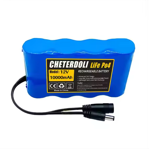 4S1P 12V 10Ah 32700 LiFePO4 Battery Pack for Electric Boat Uninterrupted Power Supply UPS Rechargeab