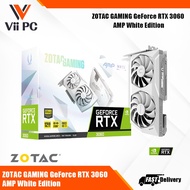 ZOTAC GAMING Nvidia Geforce RTX 3060 RTX3060 3060 AMP White Edition 12GB Graphics Card(ZT-A30600F-10